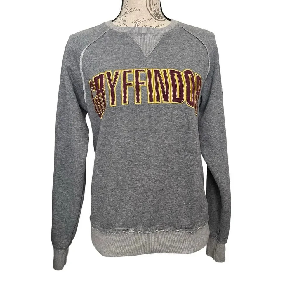 Harry Potter Gryffindor Sweatshirt Women S Gray‎ Universal Studios Wizard World